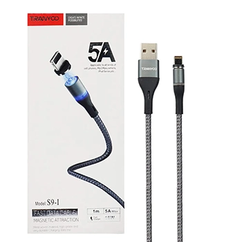 کابل تبدیل USB به لایتنینگ ترانیو مدل S9-I طول ۱ متر